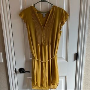Mustard dress